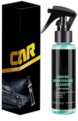 Nettoyant Moteur Spray,Dégraissant Surpuissant,Nettoyant Moteur Essence,Spray Dégraissant Moteur,Outil Nettoyage Auto pour Lavage Compartiment Machine Pièces,100ml