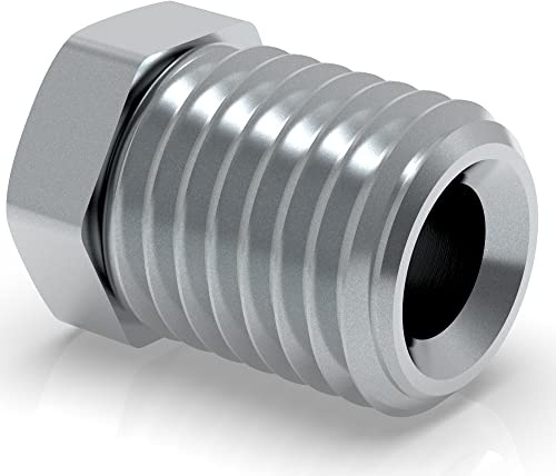 10x Verschraubung M10 x 1,25 für Bremsleitung 4,75 mm Bördel E Typ M Profi Verbinder DIN/ISO 1651 konform