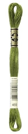 DMC Mouliné Thread Gold Concept 8M Col. 469 Stickerei