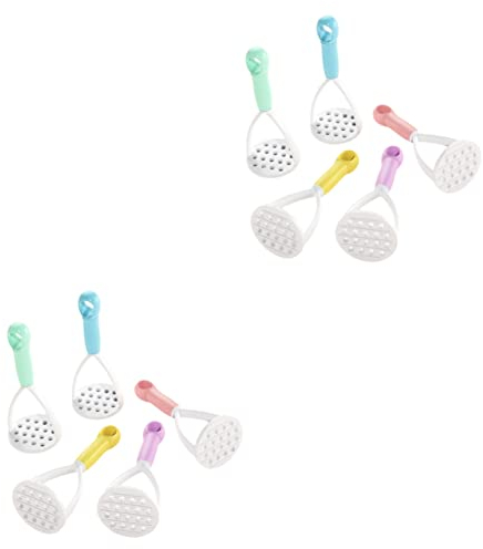 Schiacciapatate, 5 Pezzi Purè Di Patate Schiacciapatate Schiacciapatate Schiacciapatate Acciaio Inossidabile Schiacciapatate Utensile Da Cucina Schiacciapatate Manuale Pelapatate In Acciaio Inossidabi