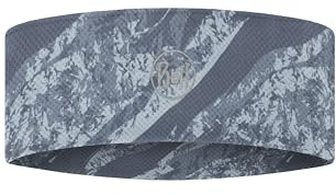 BUFF | Cinta Fastwick Comoda, Proteccion UPF50, Deporte, Elastica, Material Reciclado, Calidad, Regula Temperatura Hombre Mujer Talla única Gris