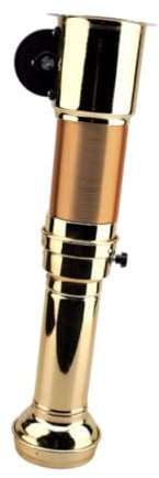 Colcolo Tubo di scarico per barbecue estensibile per barbecue Conveniente resistenza al calore Negozio di carne arrosto da installare Robusto 0,7-2,2 M, Oro