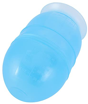 MUCKLILY Bol Cheveux Shaker de Coloration 1 Pièce Échelle de Mesure Réutilisable Outil de Coiffure Facile à Nettoyer Coloration à Domicile
