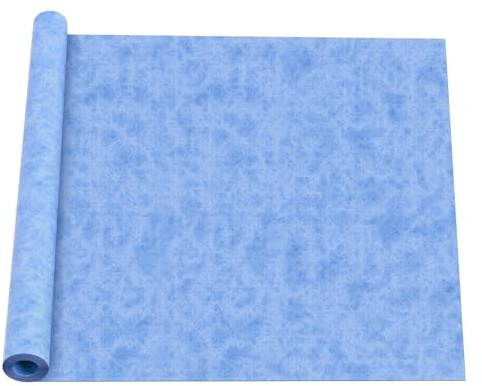 Abdichtungsbahn Dusche, Entkopplungsmatte Dichtfolie Bad, Wasserdicht Entkopplungsmatte, Dichtbahn Abdichtbahn Für Sanitär, Dusche, Badezimmer, Sauna, Fliesen-1 * 30m (Blau)