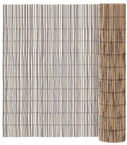 Natte de roseau 400 x 100 cm - Imperméable - 4 m de long - Pour jardin, brise-vue et décoration - Matériau naturel - Montage facile