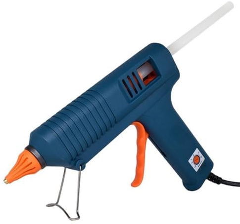 Pistola for colla a caldo con regolazione della temperatura, 150 W, pistola for silicone, utilizza stick di da 11 mm, ugello in rame puro fai te Pistola per colla a caldo