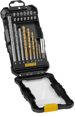 Dewalt Dt71567-Qz Drill and Screwdriver Bit Set 16 Piece, Black