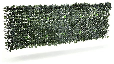 AsiaShopping 1 SIEPE EDERA Sintetica ARELLA Finta Artificiale Foglie Lauro 1 x 3 Metri