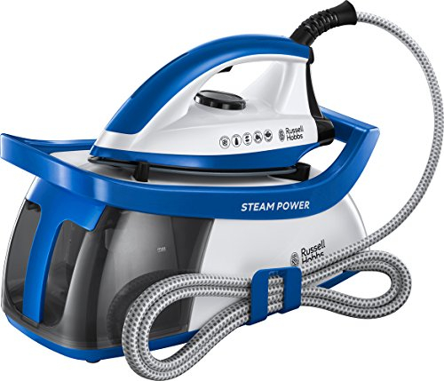 Russell Hobbs Ferro da Stiro a Vapore con Caldaia - 2600W - Pressione del Vapore 4,5 bar; Serbatoio dell'acqua Rimovibile da 1,3 l, Steam Power 24430-56