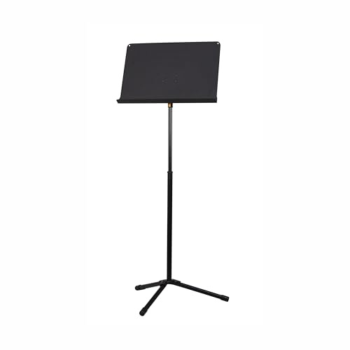 HERCULES Pupitre d'orchestre, EZ Grip réglable en hauteur d'une seule main, Quik-N-EZ Retainer
