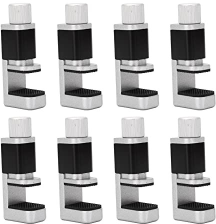 8pcs Pinces De Réparation De Téléphone LCD, Pinces De Fixation Réglables Outils De Clip Support En Alliage D'aluminium En Douceur Opération Pinces De Fixation D'écran Pour écran LCD