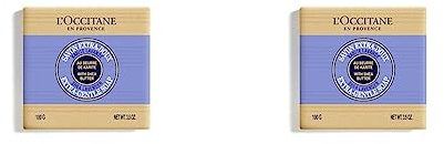 L'Occitane Shea Butter Soap Lavender 100 g (Pack of 2)