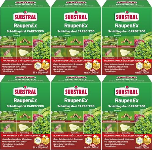 6 X 20g Substral Naturen®RaupenEX Schädlingsfrei Careo Eco