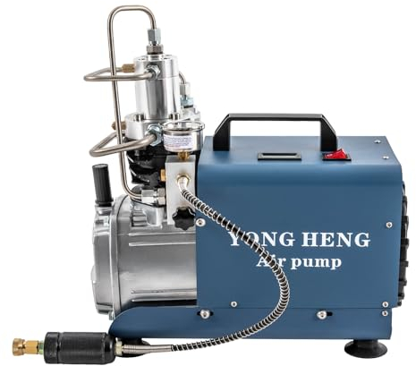 1800W Hochdruck Luft Kompressor für die Aufblasflasche, PCP Airgun Scuba Air Pumpe, Hochdruckluftpumpe Airgun Scuba Tauchpumpe 300BAR 4500PSI