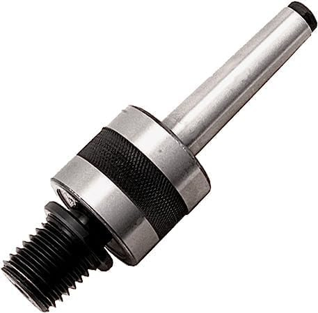 Woodworking Precision MT2 Revolving Center | Live Tailstock Chuck Adapter to 1 x 8tpi Thread with #2 Morse Taper Mount | Lathe Tool Accessories | Runs True