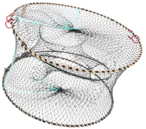 MUSISALY Krabbenfallnetz Fischfallen Für Kleine Fische Elritzenfallen Krabbenfallen Kescher Fischnetz Garnelennetzfallen Angelzubehör Für Außenbereich