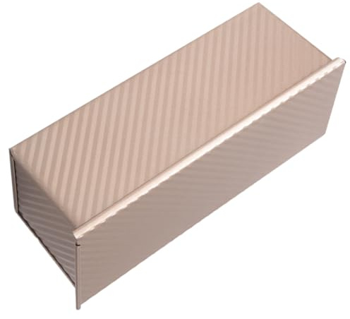 ABOOFAN Toast Box Non-Stick Carbon Steel Bread Toast Box Mold Cover for Sandwich Loaf Baking Pans Lids Baking Mold