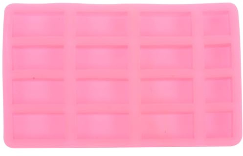 VILLCASE Miniature Brick Mold, Silicone Brick Mould, Random Color, Ideal for DIY Crafts Concrete Plaster Fondant Chocolate