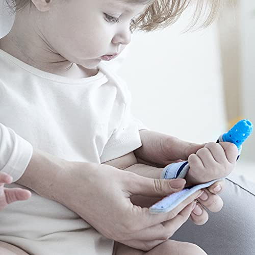 aqxreight Anneau de Dentition en Silicone, Jouets à Mâcher, Anneau de Dentition Sûr pour bébé, Jouets pour le Pouce, Rose à Porter, de Simple, à Mâcher, Apaisants pour bébé, de, Manchon de Pouce en