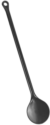 Metaltex Tropic Cucchiaio rotondo nero – Cucchiaio da cucina PBT resistente al calore