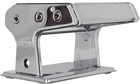 NOENNULL Macchina per Pasta Manuale a Manovella a 2 Lame in Acciaio Inossidabile per Lasagne, Sfogliatrice per Pasta Fatta in Casa, Gadget da Ecologico
