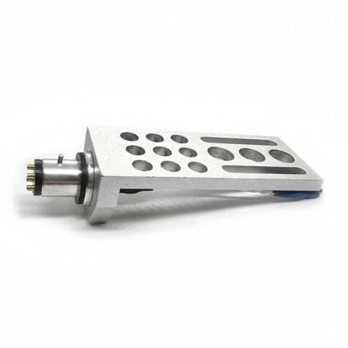 TAIZhiChen Portatestina SME Lega Leggera Amagnetica Portatestina in Alluminio Set Viti Completo Supporto Testina Giradischi per Audiofili, Argento