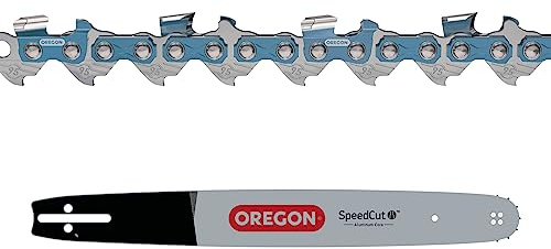 Oregon Chaîne et Guide de Tronçonneuse - Chaine .325, 0.50 pouces (1.3mm), 72 maillons avec Guide K095 de 45cm, compatible avec Dolmar, Einhell, Husqvarna, Makita, Ryobi, Sterwins, Stiga et autres