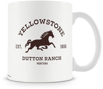 Yellowstone Officially Licensed Dutton Ranch - Montana Coffee Mug