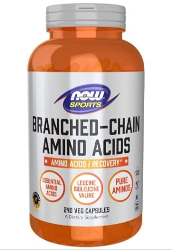 Now Foods, BCAA (Branched-Chain Amino Acids), 240 Vegan Capsules, Branched Chain Amino Acids