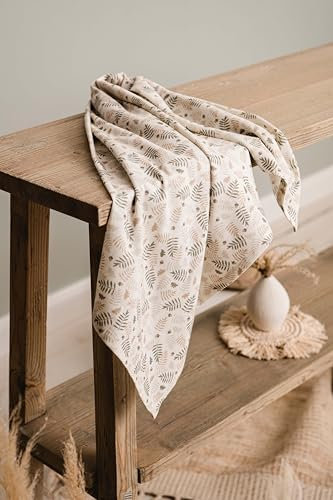 Kaiser 65248 + 65249 PUCKTUCH Print Babydecke Pucktuch (Forrest 120 x 120 cm)