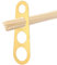 Aparatos de control de porciones de pasta de acero inoxidable | Herramienta de medición de espaguetis | Tamaños de porción para medir espaguetis | Instrumento de medición de superficie | Dispositivo