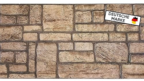 AS Country Stone | Wandverkleidung Steinoptik, 3D Wandpaneele Steinoptik, Styropor-Paneele Natursteinoptik für Innenbereich, Außenbereich, Geschäftsräume | ST 245 |