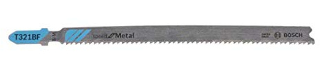 Bosch T 321 BF Speed for Metal - Hoja de sierra de calar (5 unidades)