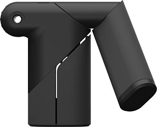 Rabbit Axis Lever Corkscrew Bottle Opener with Foil Cutter, Compact Wine Opener, In Gift Box, Black