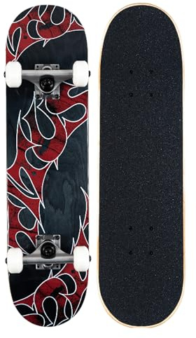 TITUS Skateboard Mini - Skateboard Kinder ab 6 Jahre, Mini Size Kinderskateboard bis 8 Jahre, Jungen & Mädchen