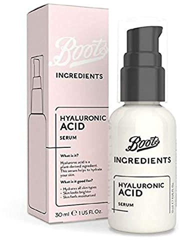 Boots Ingredients Hyaluronic Acid Serum 30ml