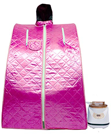 KOVFBRO Portable Steam Sauna Room STEAM BATH Steamer Pot Slimming Therapy Household Shower Cabin Steam Panel Home Sauna SPA Hammam