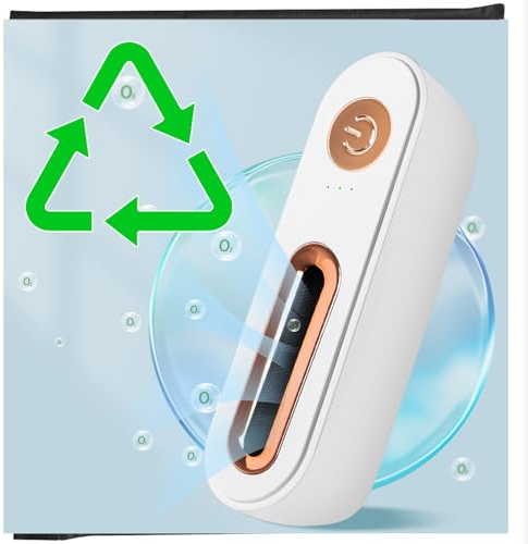 Fridge Deodoriser Fresheners Odour Eliminator Last for 10 Years: [4 IN 1] Rechargeable Fridge Smell Remover Odour Absorber for Closet/Pet/Car-More Effective Than Baking Soda Bamboo Air Purifying Bags