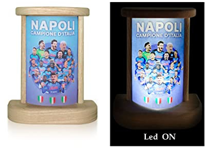 VILEVI Napoli gadget Led, campione d'Italia (Napoli scudetto)