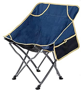 MOBAAK Campingstuhl Klappstuhl Angelstuhl Klappstuhl Im Freien Tragbarer Ultraleichter Picknick-Wanderstuhl Aus Aluminiumlegierung Strandstuhl Strandstuhl Camping Stuhl (Color : B)