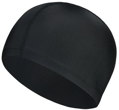 Badekappe Unisex Schwimmkappe UV Schutz Schwimmmütze Ohrenschutz Schwimmhaube Elastisch Bademütze Anti Rutsch Swimming Cap Badehaube für Herren Damen Mädchen Junge Lange Kurzes Haar