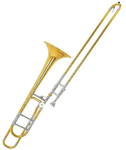 Posaune Musikinstrumente Tenorposaune Für Anfänger Und Erwachsene Ton B Bis F Weißes Messingrohr