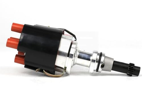 Kompletter Zündverteiler passend für Audi 80 100 A6 5-Zylinder Quattro 500 Turbo 1985-1996 034 905 205H 023 7522 015 Zündverteiler Automotive Electronic Distributor