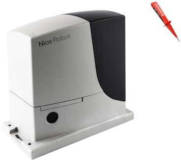 Nice ROBUS RB600 Schiebetorantrieb 600kg Einzelantrieb + ADAMS Stromprüfer