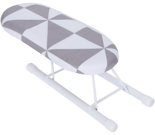 Mini Planche à Repasser, Table à Repasser Pliante avec Housse en Coton pour Salle d'artisanat, ménage, dortoir, 26 x 11 cm(#6)