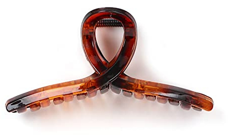 Olakin Große Haarklammer, 11cm Rutschfeste Haarnadel, Haarspangen Damen für Dickes Haar, für Frauen Mädchen Muttertagsgeschenke (Braun)