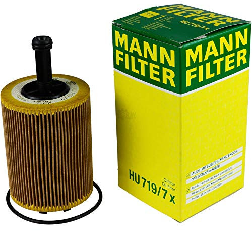 EISENFELS Filter Set Inspektionspaket erstellt mit MANN-FILTER Ölfilter HU 719/7 x, Luftfilter C 36 188, Kraftstofffilter WK 69/2, Verschlussschraube