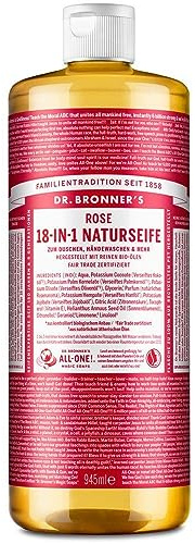 Dr. Bronner’s Naturseife Rose Bio Flüssigseife 945 ml