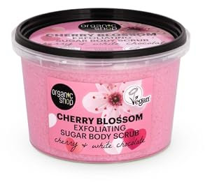 Organic Shop Scrub corpo esfoliante ai fiori di ciliegio, 250 ml