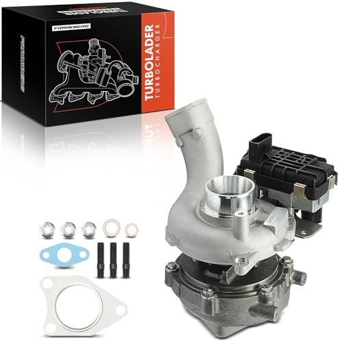 Frankberg Turbolader Abgasturbolader Diesel 5-Polig 059145721G | mit Dichtungen; Kompatibel mit A4 Avant 8K5, A5 Sportback 8TA, A5 8T3, A4 8K2, A5 Cabriolet 8F7